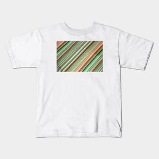 Rainbow Stripes Kids T-Shirt